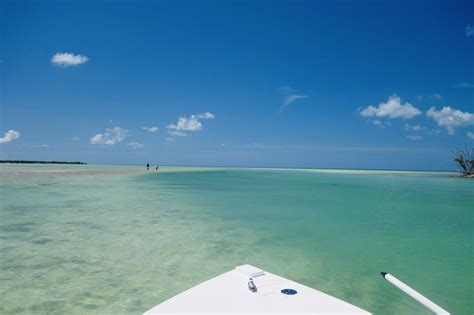 Which Florida key has the clearest water?