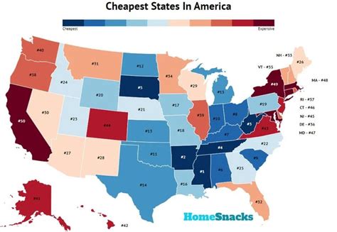 Which State Has The Lowest Cost Of Living For Retirees?