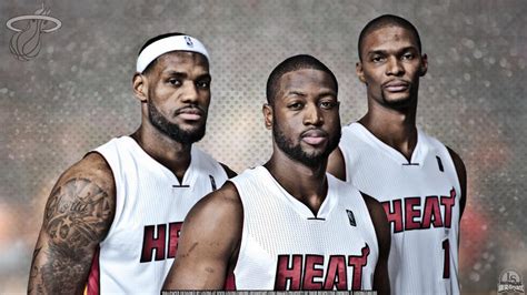 Who Are The Famous 3 On The Miami Heat?