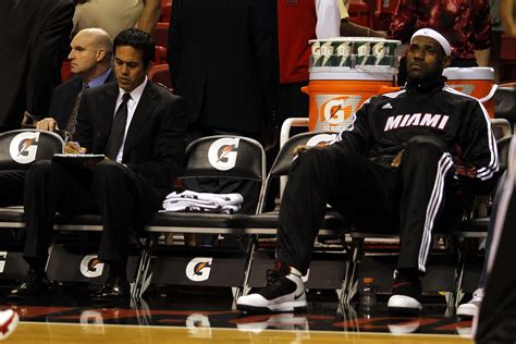 Who was the Miami Heat coach during LeBron?