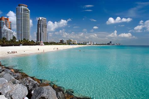 Why are Miami beaches famous?