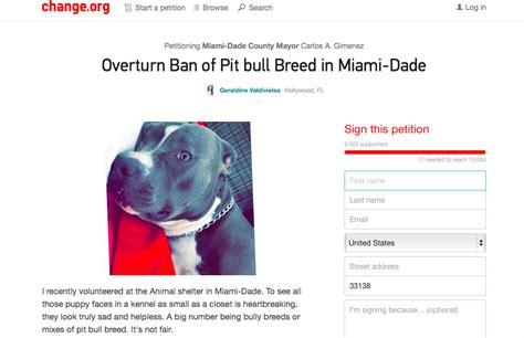 Why are pitbulls banned in Dade County?