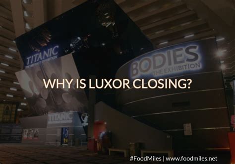 Why Is Luxor Closing?