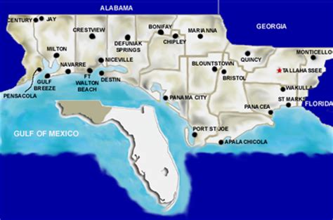 Why is the Florida Panhandle called the Forgotten Coast?