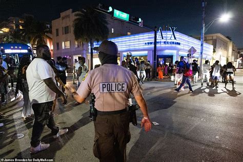 Why is there a curfew at Miami Beach?